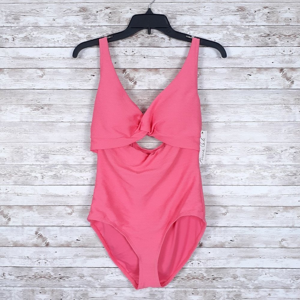 Anne Cole Womens Swimsuit Sz 10 Melon One Piece 86A